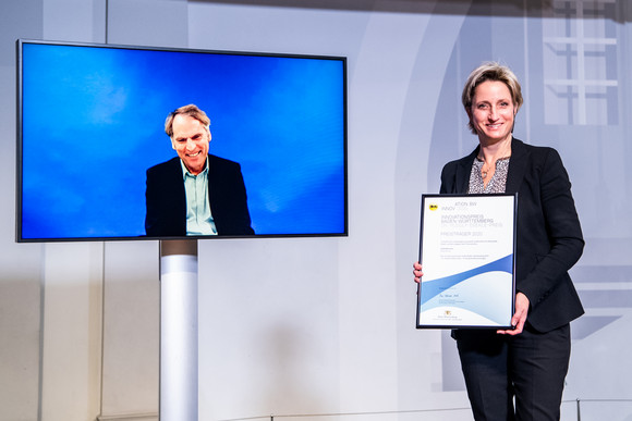 Auszeichnung Verleihung des Landes-Innovationspreises 2020 Innovationspreis 2020