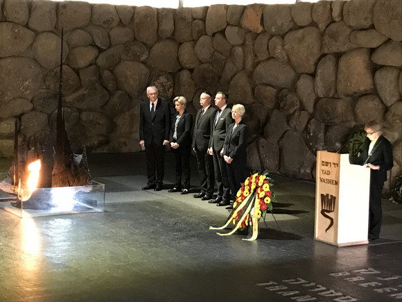 Ministerpräsident Winfried Kretschmann und Wirtschaftsministerin Dr. Nicole Hoffmeister-Kraut reisten am 26. März 2017 mit einer Wirtschafts- und Wissenschaftsdelegation nach Israel und in die Palästinensischen Gebiete.