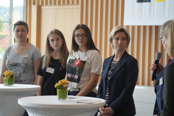 Girls Day Ministerin beim Girls´ Day Girls´ Day am 26. April 2018
