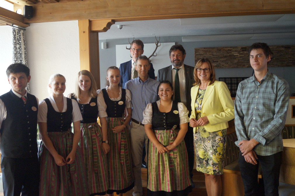 Besuch des Seehotel Wiesler in Titisee-Neustadt am 1. August 2017 im Rahmen der Ausbildungsreise