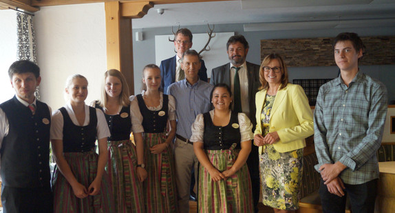 Besuch des Seehotel Wiesler in Titisee-Neustadt am 1. August 2017 im Rahmen der Ausbildungsreise