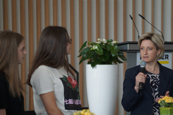 Girls Day Ministerin beim Girls´ Day Girls´ Day am 26. April 2018