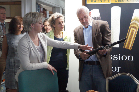 Besuch der Firma Fiberreed Harry Hartmann in Leinfelden-Echterdingen im Rahmen der Arbeitsmarktpolitischen Reise am 14. August 2017