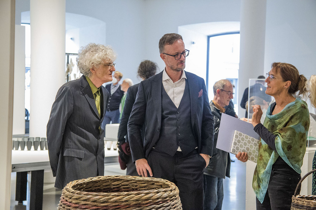 Lore Wild (Nominierung 2022) im Gespräch mit Joachim Haller und Dr. Max Tillmann (Museum und Galerie im Prediger) 