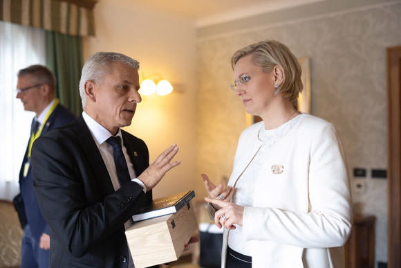Delegationsreise Staatsssekretär Dr. Rapp auf Delegationsreise nach Slowenien Delegationsreise Slowenien