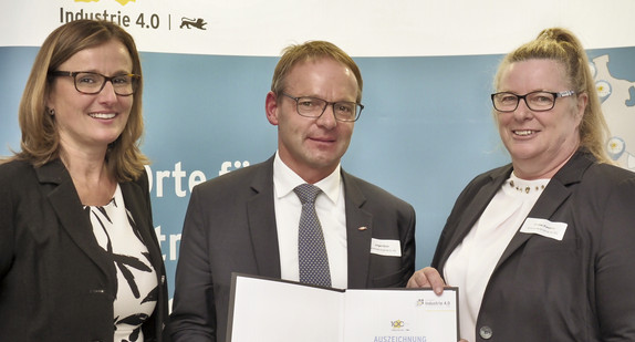 Auszeichnung "100 Orte für Industrie 4.0 in Baden-Württemberg"