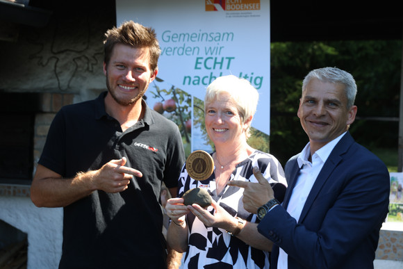 Staatssekretär Dr. Patrick Rapp im Naturresort Gerbehof in Friedrichshafen