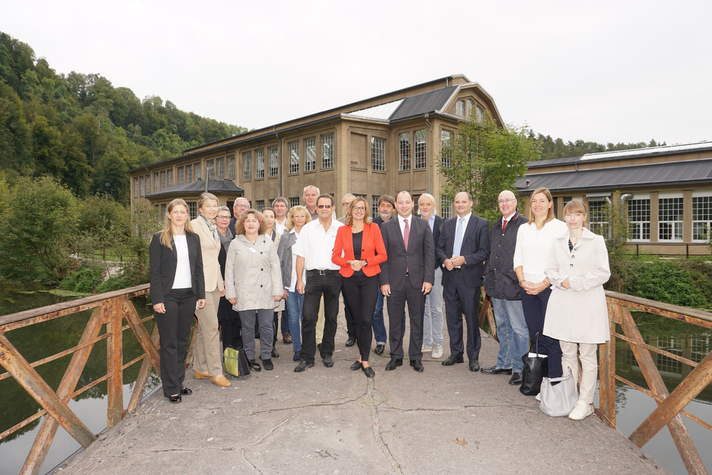 Staatssekretärin Katrin Schütz besucht vom 5. bis 8. September 2017 im Rahmen der Denkmalreise alle vier Regierungsbezirke in Baden-Württemberg und wirbt damit für die wertvolle Arbeit der Denkmalpflege. 