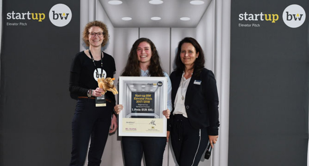 1. Platz Startup BW Elevator Pitch - Regional Cup Heilbronn-Franken