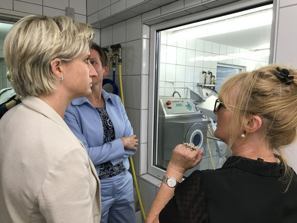 Arbeitsmarkt Arbeitsmarktpolitische Reise Besuch der Staufen Arbeits- und Beschäftitungsförderung gGmbH (SAB) in Göppingen im Rahmen der Arbeitsmarktpolitischen Reise am 14. August 2017