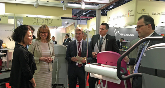 Wirtschaftsstaatssekretärin Katrin Schütz besuchte am 30. und 31. Januar 2017 die Medizin-Fachmesse „Arab Health“ in Dubai – die führende internationale Veranstaltung der Gesundheitswirtschaft im arabischen Raum. 