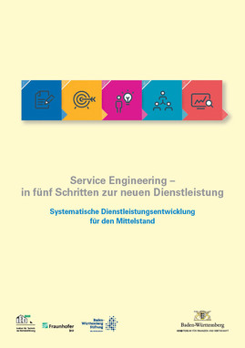 Titel der Broschüre: Service Engeneering