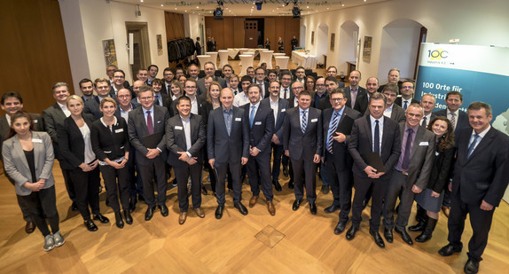 Auszeichnung "100 Orte für Industrie 4.0 in Baden-Württemberg" am 6. Dezember 2017