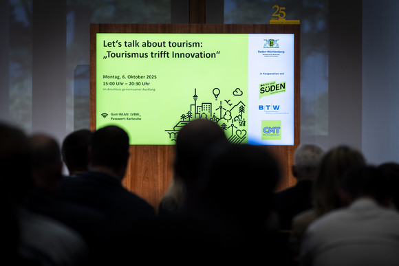Tourismus Let´s talk about tourism „Tourismus trifft Innovation“ Touristische Fachveranstaltung LV BW
