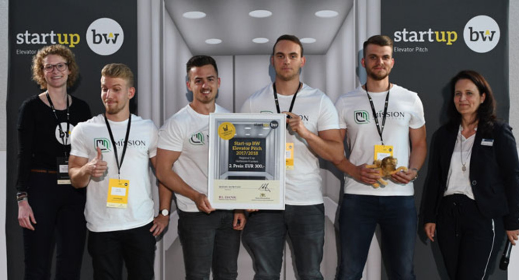 2. Platz Startup BW Elevator Pitch - Regional Cup Heilbronn-Franken