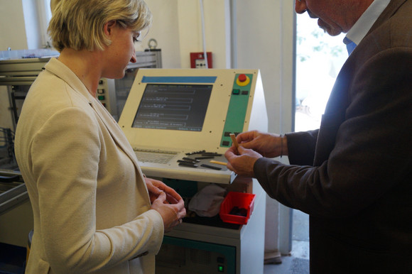 Besuch der Firma Fiberreed Harry Hartmann in Leinfelden-Echterdingen im Rahmen der Arbeitsmarktpolitischen Reise am 14. August 2017