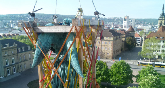 Die Concordia auf dem Weg nach oben