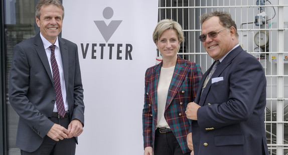 Besuch der Vetter Pharma-Fertigung GmbH & Co. KG in Ravensburg im Rahmen der Kreisbereisung Ravensburg am 29. Mai 2019.