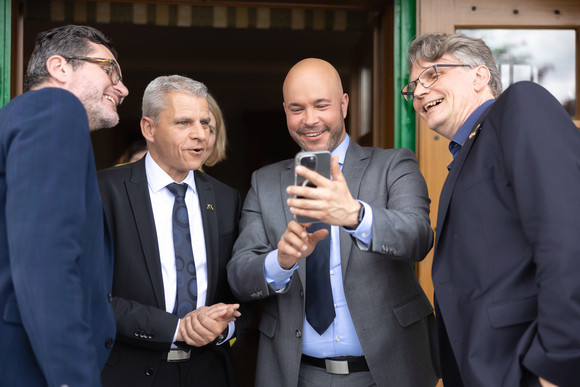 Delegationsreise Staatsssekretär Dr. Rapp auf Delegationsreise nach Slowenien Delegationsreise Slowenien