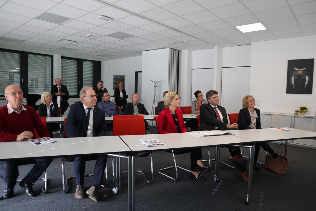 Besuch der Firma Morat GmbH - Bohrtechnik für Umwelt und Energie in Albbruck im Rahmen der Kreisbereisung Waldshut am 2. Oktober 2019