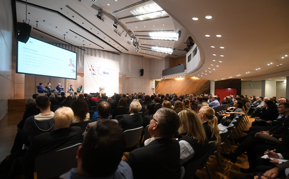 Brexit Wirtschaftskongress Brexit 2018 Blick in den Saal (Quelle: Sascha Baumann / all4foto.de)