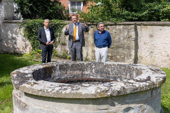 Besuch der durch das Land geförderten Klostergärten Reichenau und Austausch zum Thema UNESCO – Welterbestätten in Reichenau am 10. August 2021 im Rahmen der Tourismus-Sommerreise