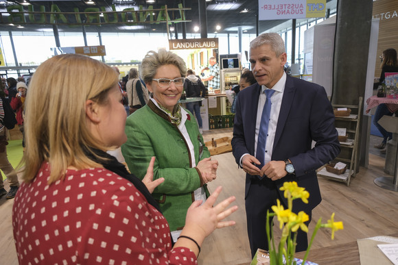 Tourismus Tourismustag Baden-Württemberg 2023 auf der CMT Impressionen von der CMT - der Urlaubsmesse 2023 auf der Messe Stuttgart