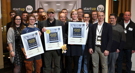 Gruppenbild Elevator Pitch - Regional Cup Neckar-Alb