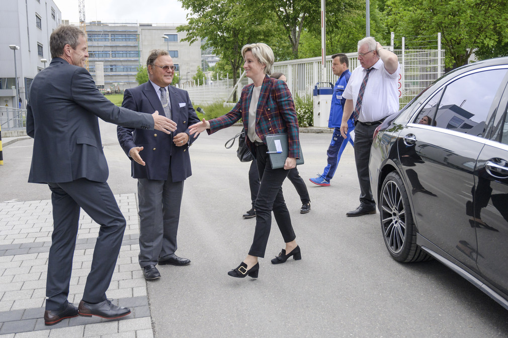 Besuch der Vetter Pharma-Fertigung GmbH & Co. KG in Ravensburg im Rahmen der Kreisbereisung Ravensburg am 29. Mai 2019.