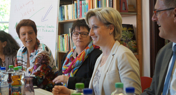 Besuch der Arbeiterbildung e.V. Reutlingen im Rahmen der Arbeitsmarktpolitischen Reise am 14. August 2017
