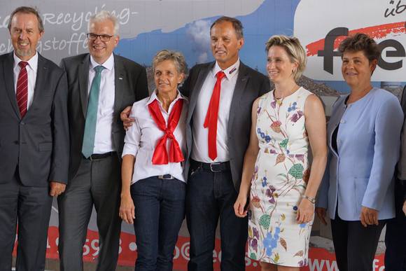 Besuch der Firma Heinrich Feess GmbH & Co. KG in Kirchheim Teck im Rahmen der Kreisbereisung im Landkreis Esslingen