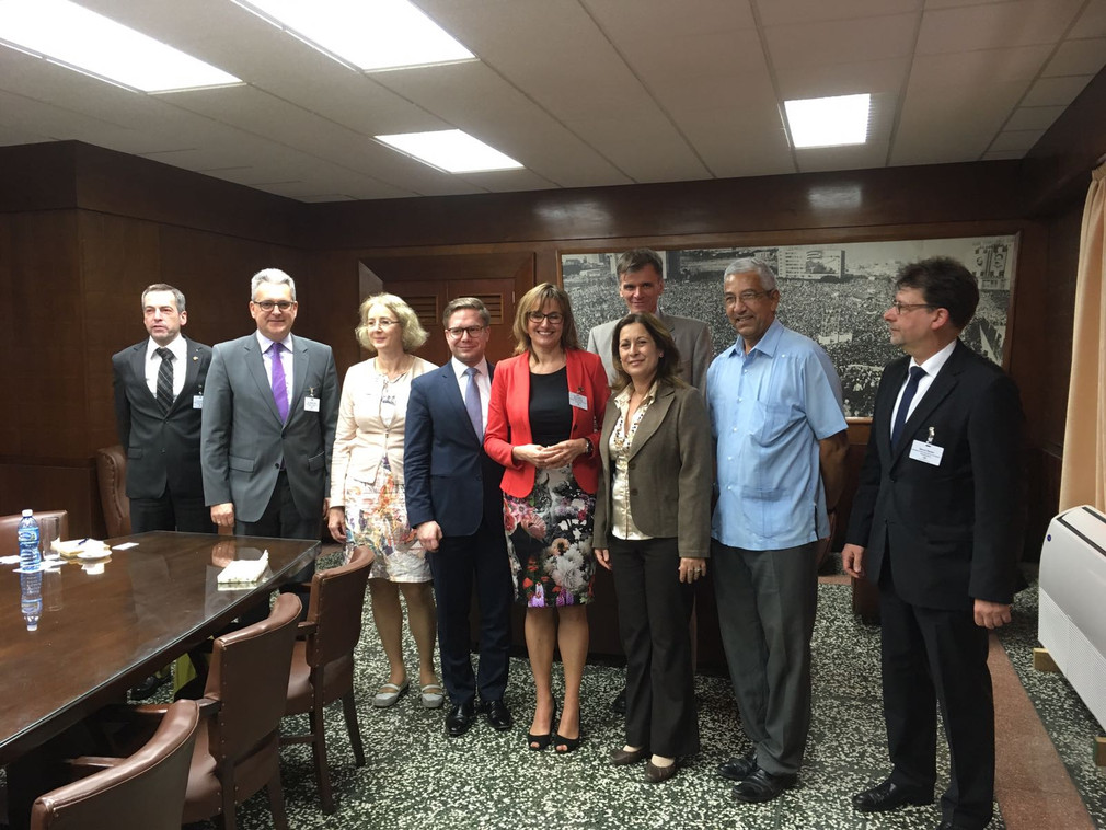 Staatssekretärin Katrin Schütz war vom 16. bis 20. Januar 2017 mit einer 25-köpfigen Delegation aus Politik und Wirtschaft in Kuba.