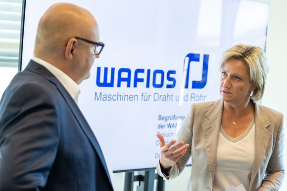 Besuch der Firma Wafios