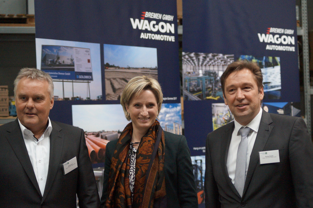 Besuch Wagon Automotive Nagold GmbH in Nagold im Rahmen der Kreisbereisung Calw am 15. März 2018