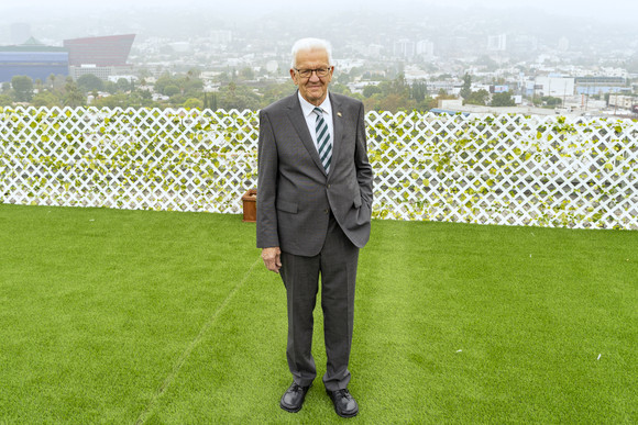 Delegationsreise Kretschmann reist nach Pennsylvania und Kalifornien Ministerpräsident Winfried Kretschmann in Los Angeles