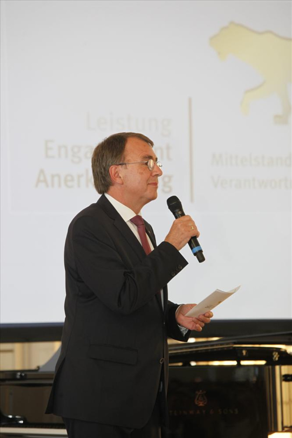 Verleihung des LEA-Mittelstandspreises am 4. Juli 2017
Oberkirchenrat Dieter Kaufmann