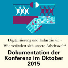 Banner zur Fachkonferenz Industrie 4.0