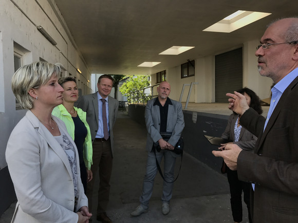 Besuch der Firma Fiberreed Harry Hartmann in Leinfelden-Echterdingen im Rahmen der Arbeitsmarktpolitischen Reise am 14. August 2017