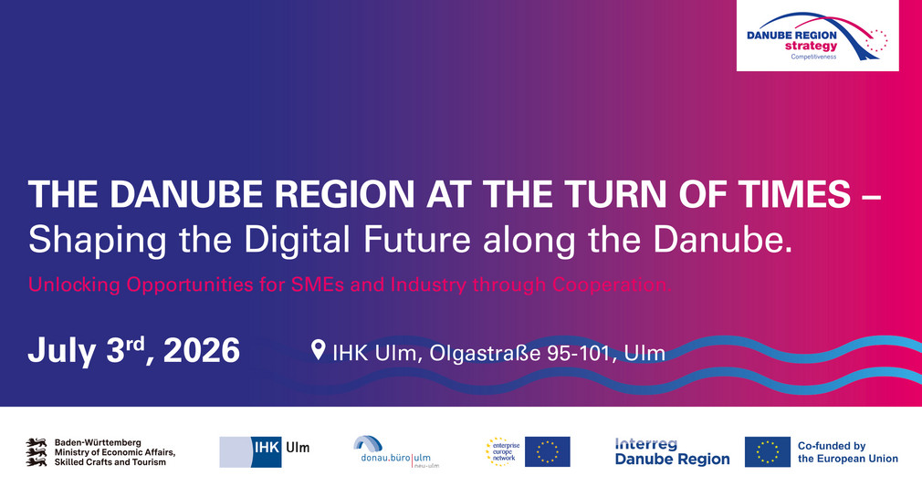 Programmflyer Danube Turn of Times