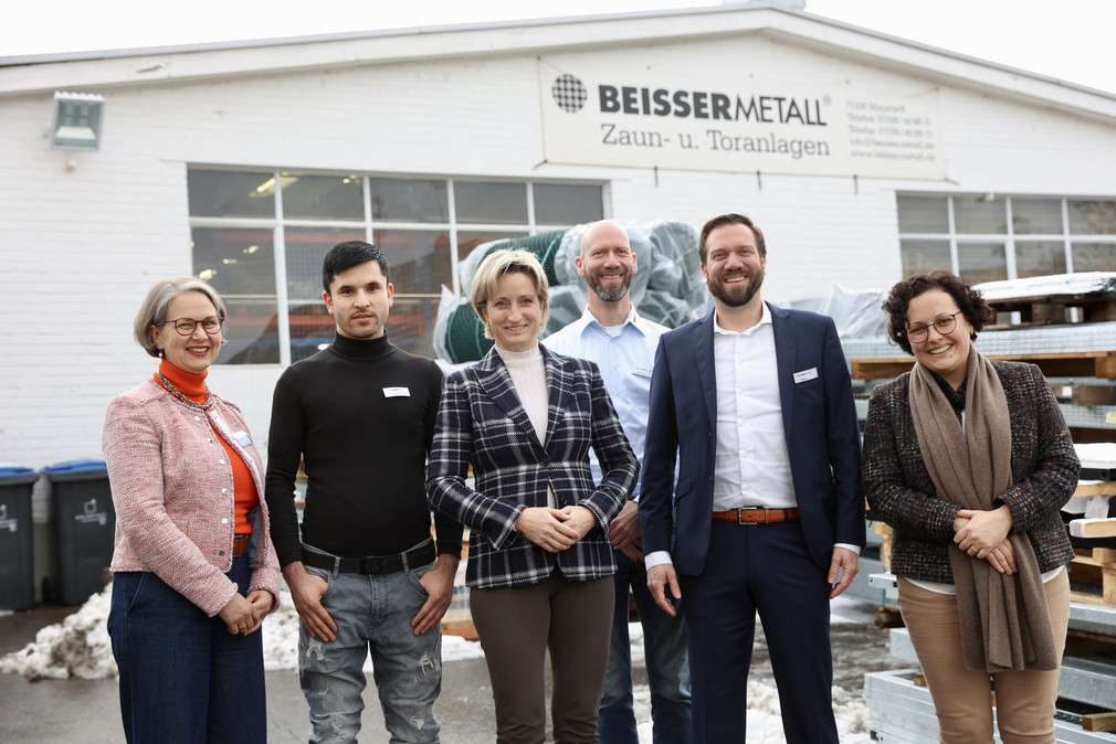 Arbeitsmarktpolitische Reise mit Ministerin Dr. Hoffmeister-Kraut - Besuch Beisser Metall GmbH