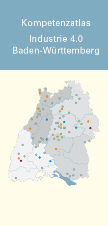 Banner Kompetenzatlas Industrie 4.0 Baden-Württemberg