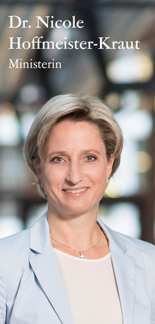 Wirtschaftsministerin Dr. Nicole Hoffmeister-Kraut MdL