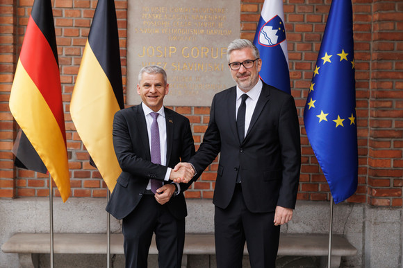 Delegationsreise Staatsssekretär Dr. Rapp auf Delegationsreise nach Slowenien Delegationsreise Slowenien
