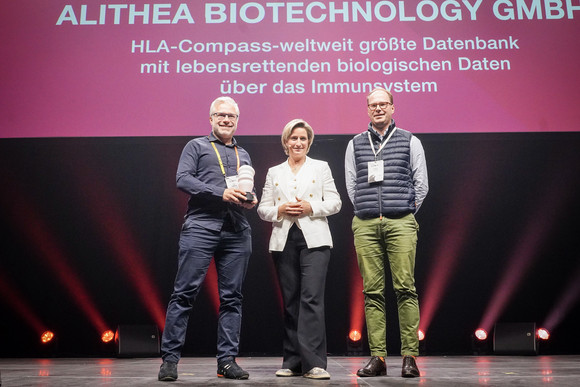Verleihung KI-Champions Verleihung KI-Champions 2025 - Alithea Biotechnology GmbH