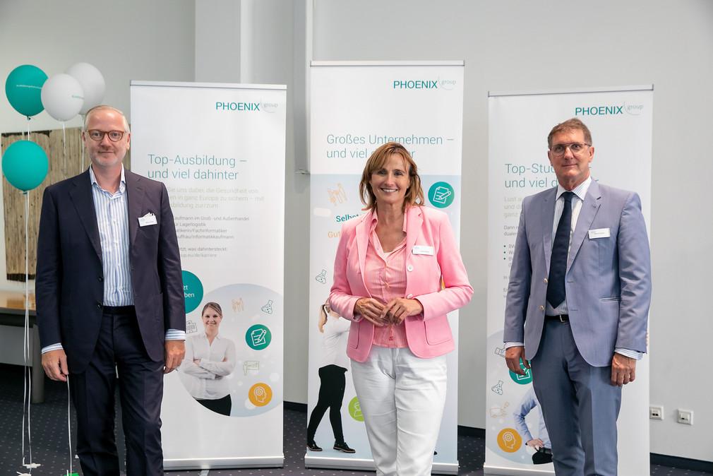 Besuch der Firma PHOENIX Pharmahandel GmbH & Co. KG in Mannheim im Rahmen der Ausbildungsreise