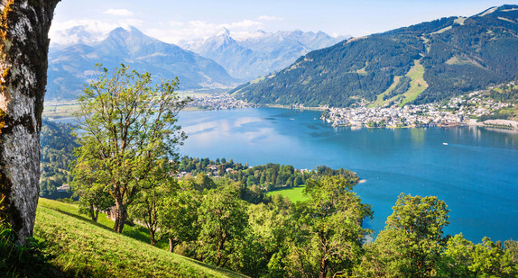Blick auf Zell am See