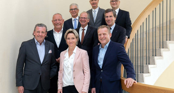 Spitzengespräch zum Thema Konjunktur