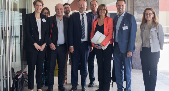 Gruppenbild der deutschen Delegation (Quelle: David Kunutsor)