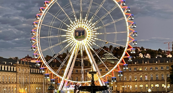 Riesenrad auf dem Schlossplatz