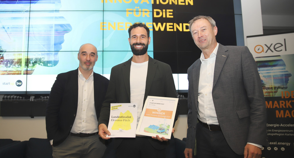 Siegerehrung beim AXEL-Demo Day in Karlsruhe